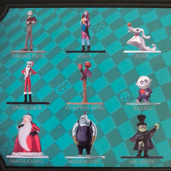 DISNEY TIM BURTONS THE NIGHTMARE BEFORE CHRISTMAS Jada Die Cast Set Series 1 NEW - Picture 10 of 13